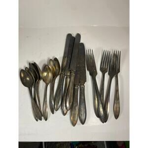 Community Plate Silver-Plated Silverware Set 19 Pieces